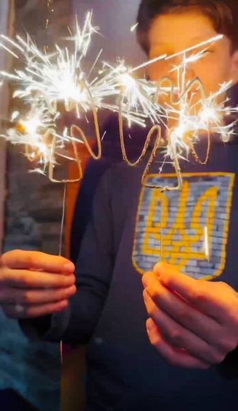 20 шт Бенгальські вогні "Два Янголятка" В 20/1 В20/1 фото